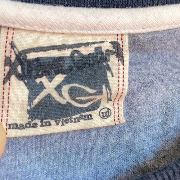 Light blue and Navy Blue Sweatshirt - Picture 2 of 5